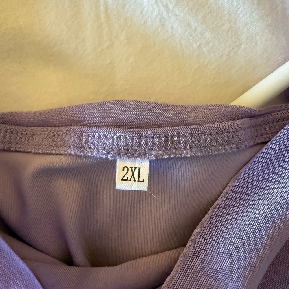 3 for $15 ✨NWOT Purple Ruffle Cocktail Dress Fairycore Party Tea Party Feminine - Picture 7 of 9